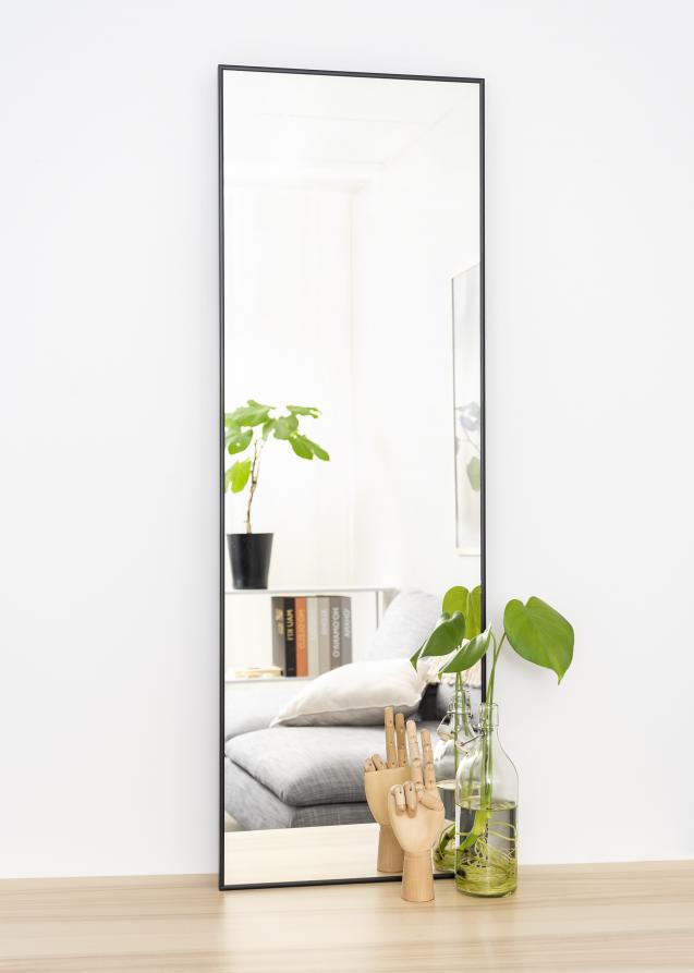 Spejl Narrow Sort 40,5x120,5 cm