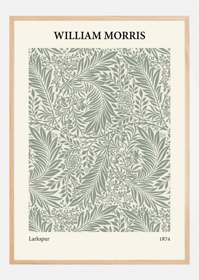 William Morris - Larkspur 4 Plakat