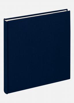 Cloth Album Bl - 22,5x24 cm (40 Hvide sider / 20 ark)