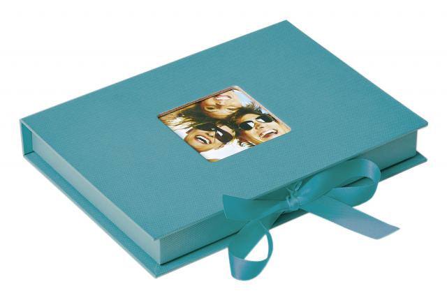 Fun Fotoboks Grøn (Kan rumme 70 stk Billeder i 10x15 / 13x18 cm format)