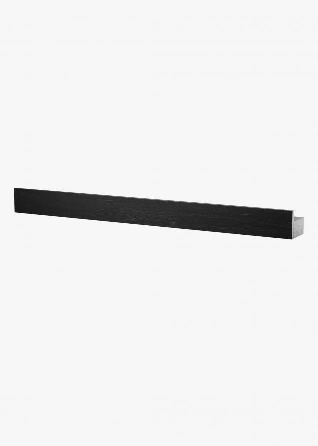 Magnet Shelf Black Painted Oak 60 cm