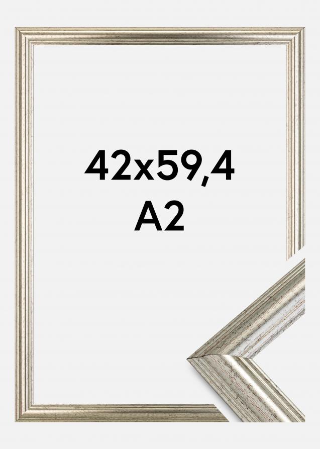 Ramme Västkusten Akrylglas Sølv 42x59,4 cm (A2)