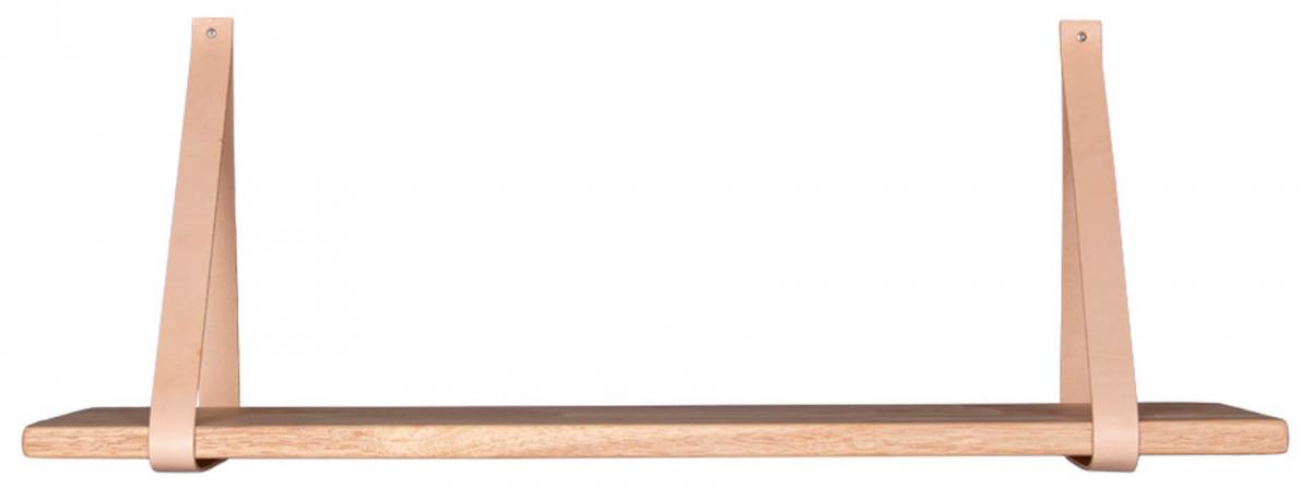 Væghylde Forno 120 cm - Træ/Brun