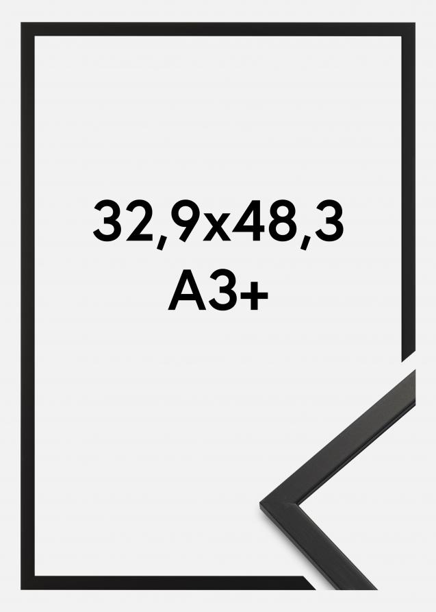 Ramme Edsbyn Akrylglas Sort 32,9x48,3 cm (A3+)