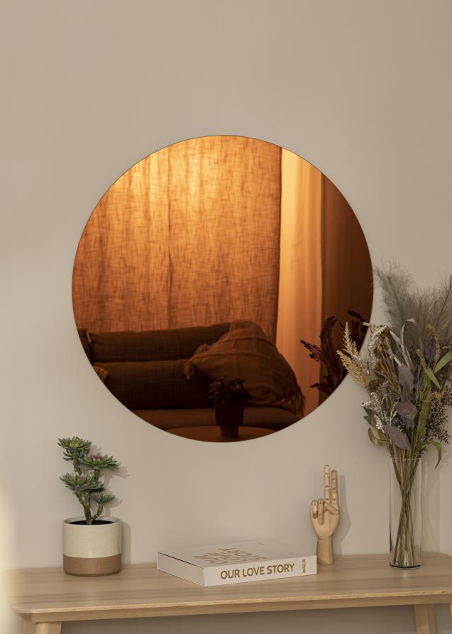 Spejl Wine Red 80 cm Ø