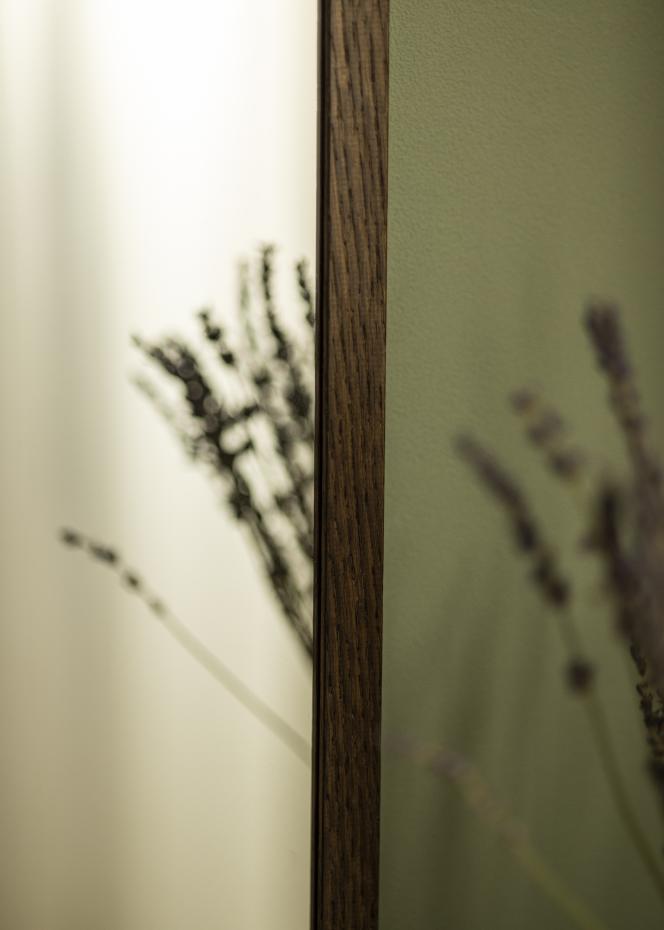 Spejl Solid Smoked Oak 70x70 cm