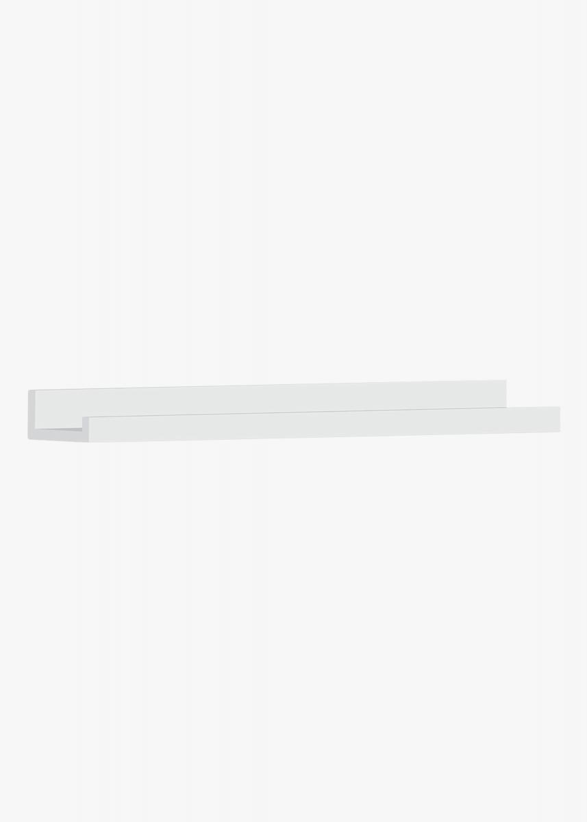 Billedhylde Hvid 90 cm