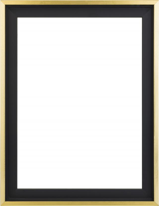 Svæveramme Tacoma Sort Guld 60x80 cm