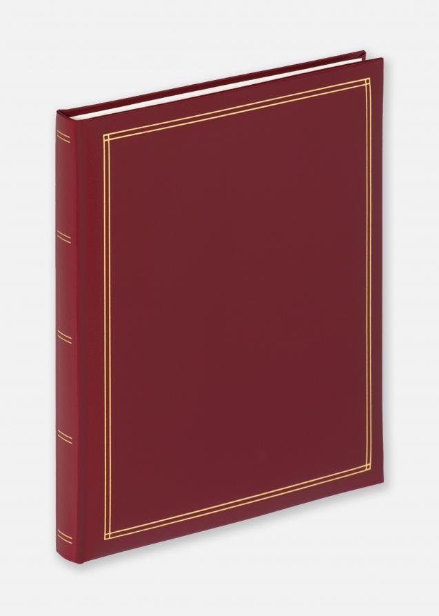 Monza Album selvhæftende rød - 25x30 cm (30 sider)