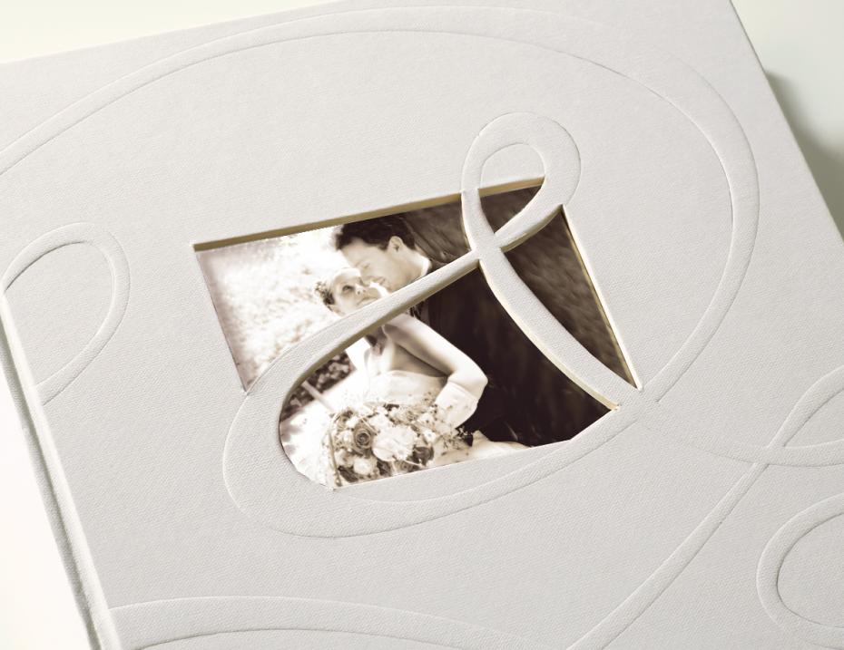 Ti Amo Album - 28x30,5 cm (60 Hvide sider / 30 blade)
