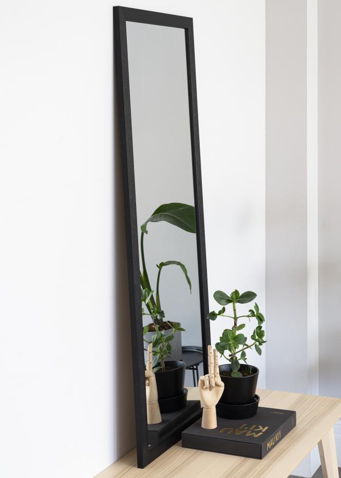 Spejl Incado Sort 45x130 cm