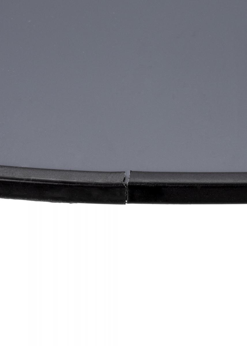 KAILA Round Mirror - Thin Black 40 cm Ø