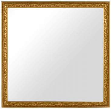 Spejl Nostalgia Guld 40x40 cm