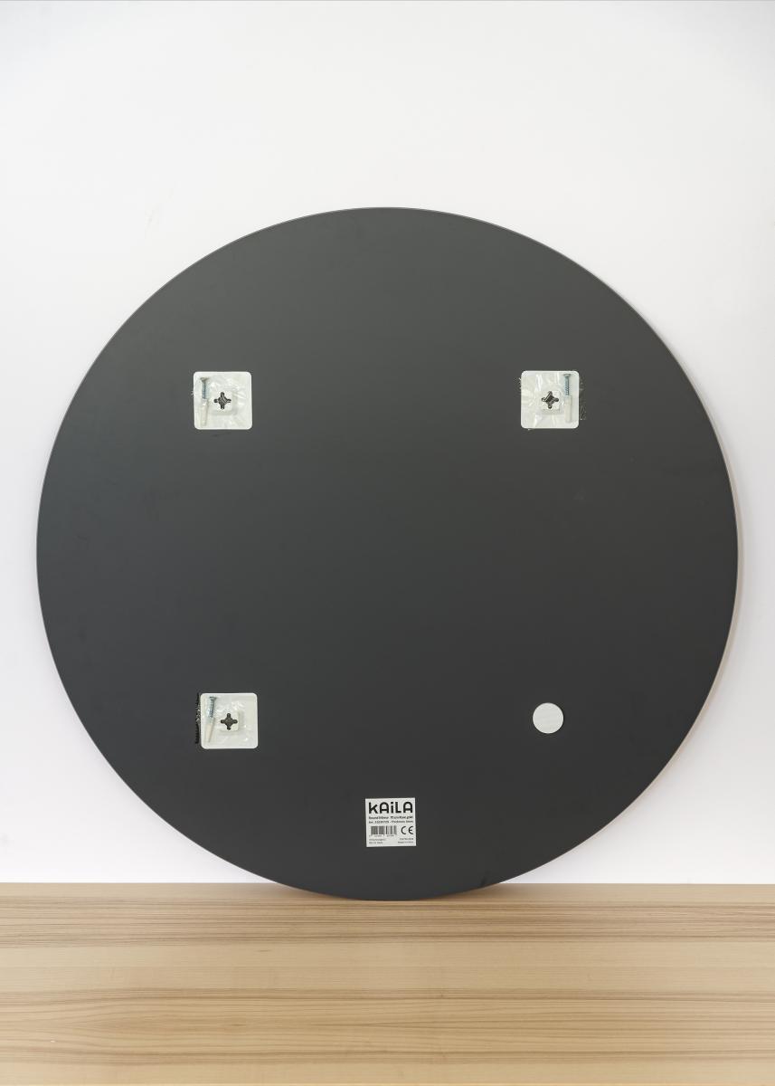 KAILA Rundt Spejl Smoked Grey 70 cm Ø