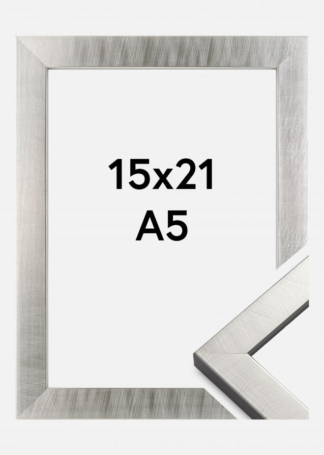 Ramme Uppsala Akrylglas Sølv 15x21 cm (A5)