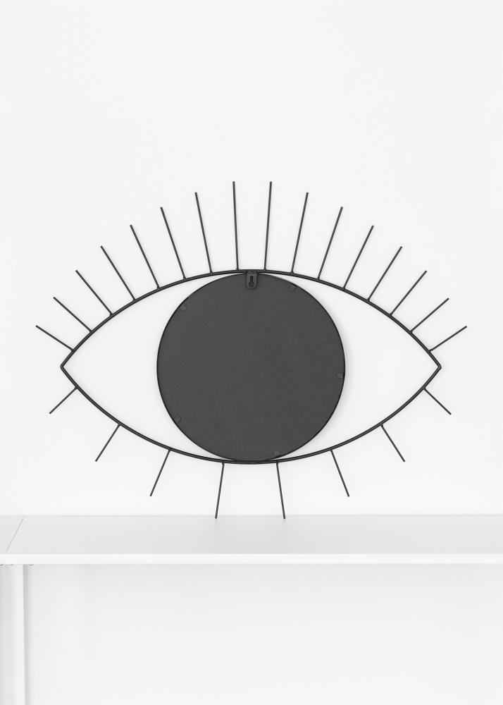 KAILA Spejl Eye - Sort 54x69 cm