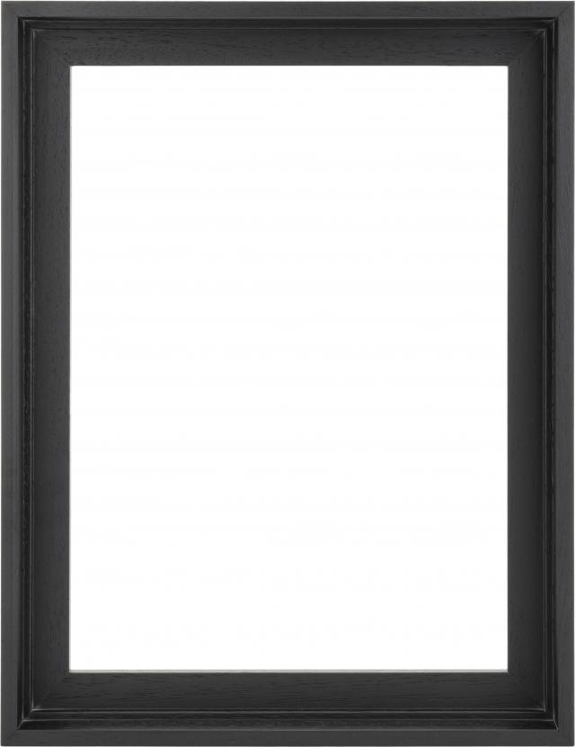 Canvasramme Scranton 3D Sort 50x70 cm