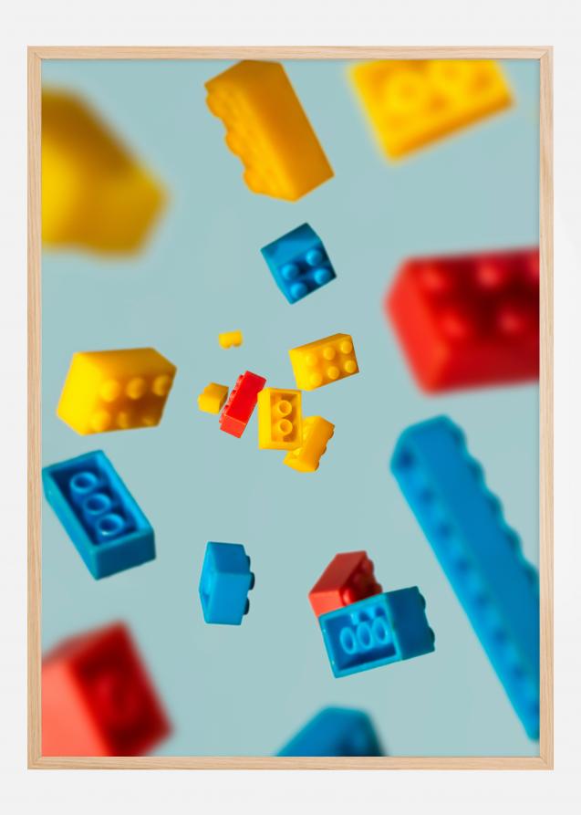 Colourful lego Plakat