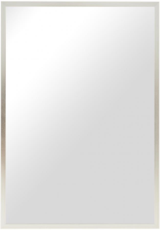 Spejle Silver Wood 70x100 cm