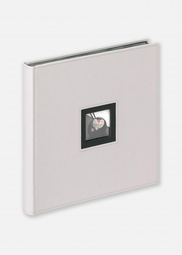 Black & White Album Grå - 30x30 cm (50 Sorte sider / 25 blade)