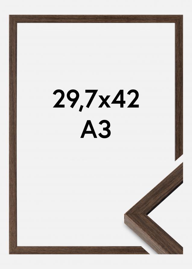 Ramme Ares Akrylglas Valnød 29,7x42 cm (A3)