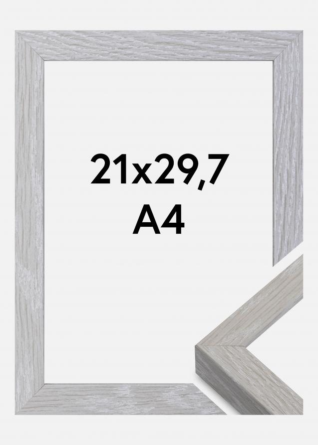 Ramme Elegant Box Grå 21x29,7 cm (A4)