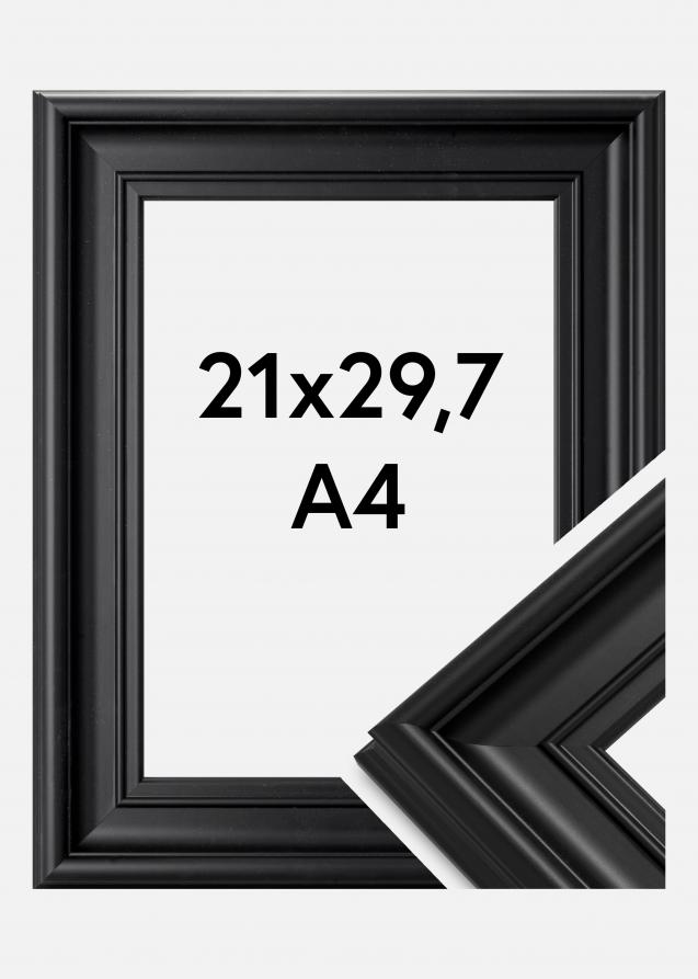 Ramme Mora Premium Akrylglas Sort 21x29,7 cm (A4)