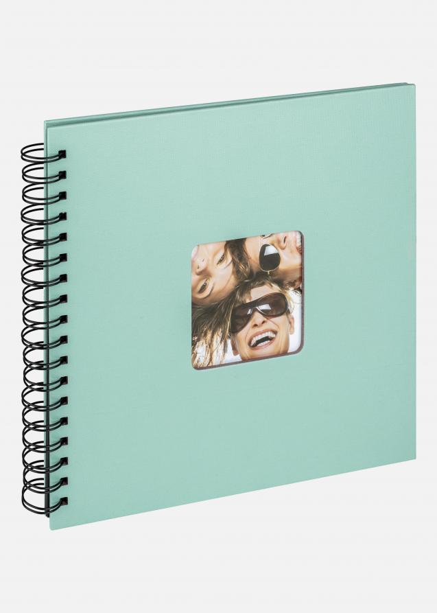 PAC Spiralalbum Grøn - 22,5x24 cm (40 Sorte sider / 40 ark)