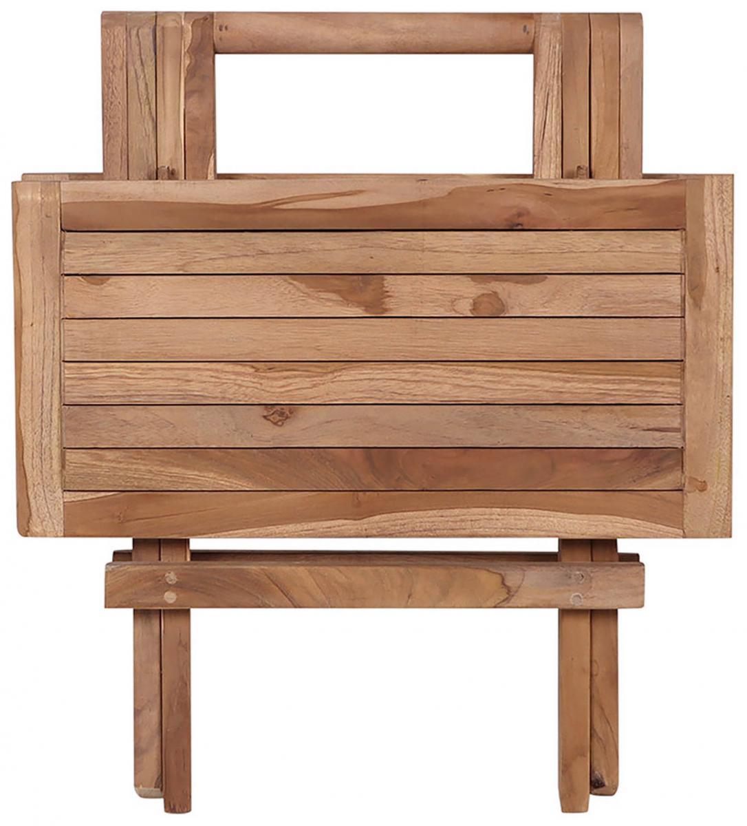 Sidebord Bilbao 50x50 cm - Teak
