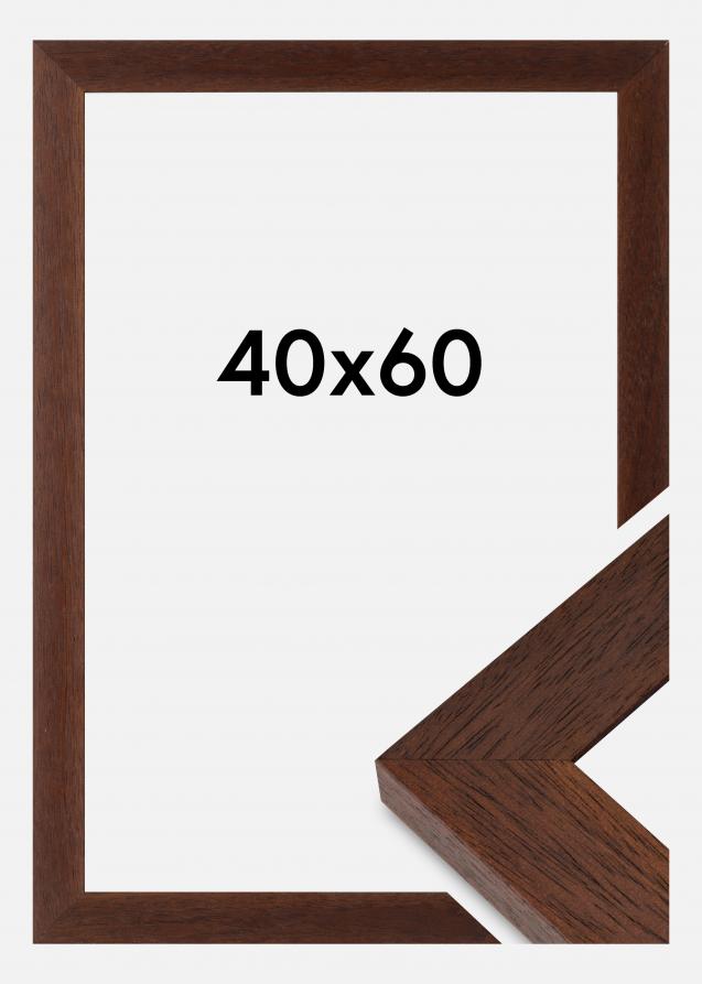 Ramme Juno Akrylglas Teak 40x60 cm