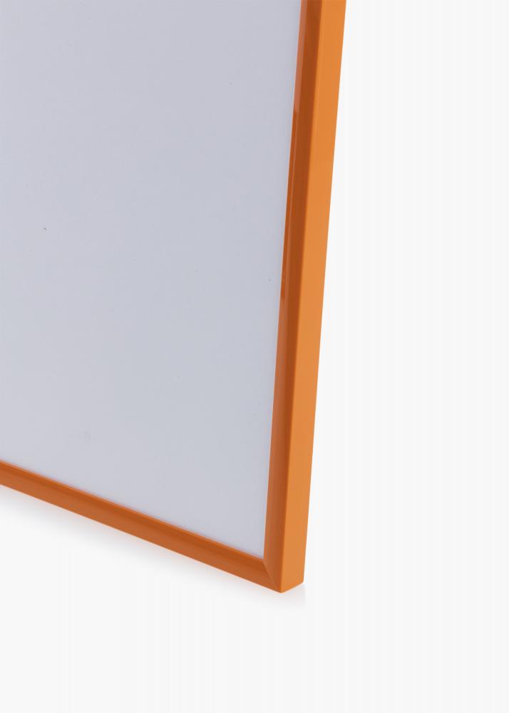 Ramme New Lifestyle Lys Orange 50x70 cm - Passepartout Hvid 40x60 cm