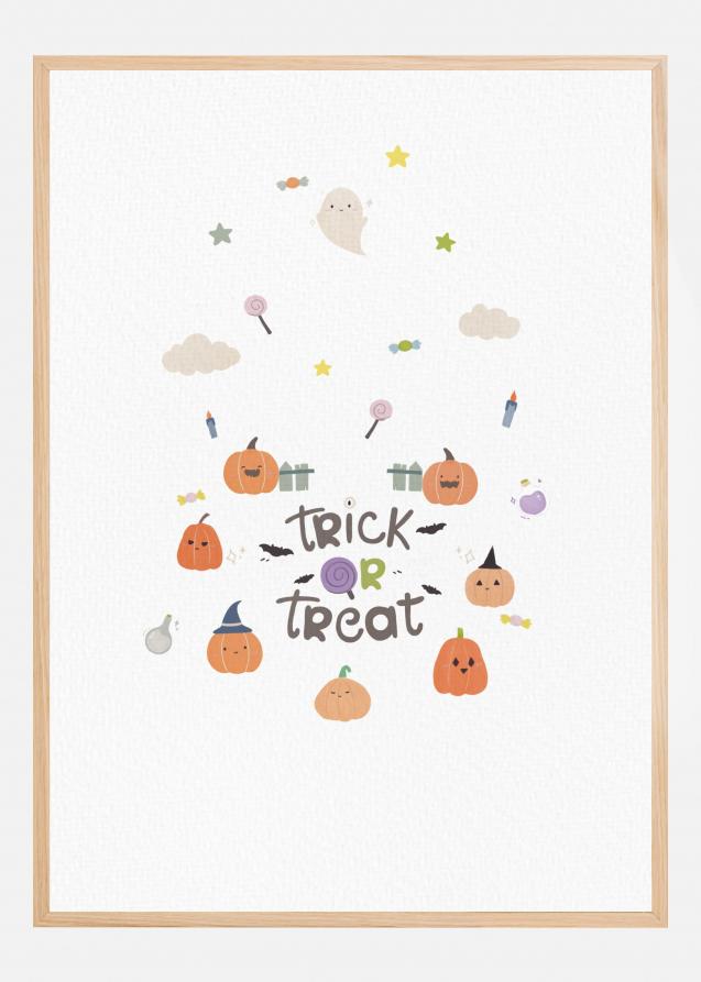 Little Pumpkin In the Halloween Plakat