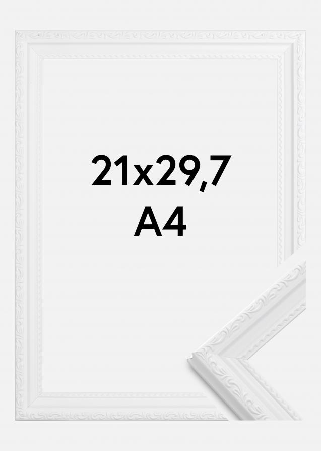 Ramme Abisko Akrylglas Hvid 21x29,7 cm (A4)