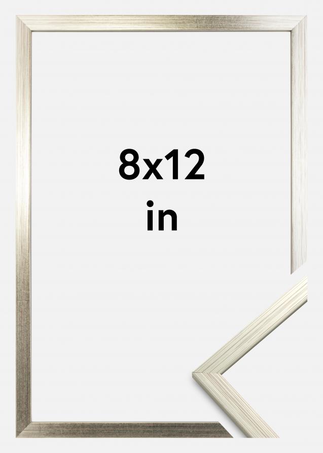 Ramme Edsbyn Akrylglas Sølv 8x12 inches (20,32x30,48 cm)
