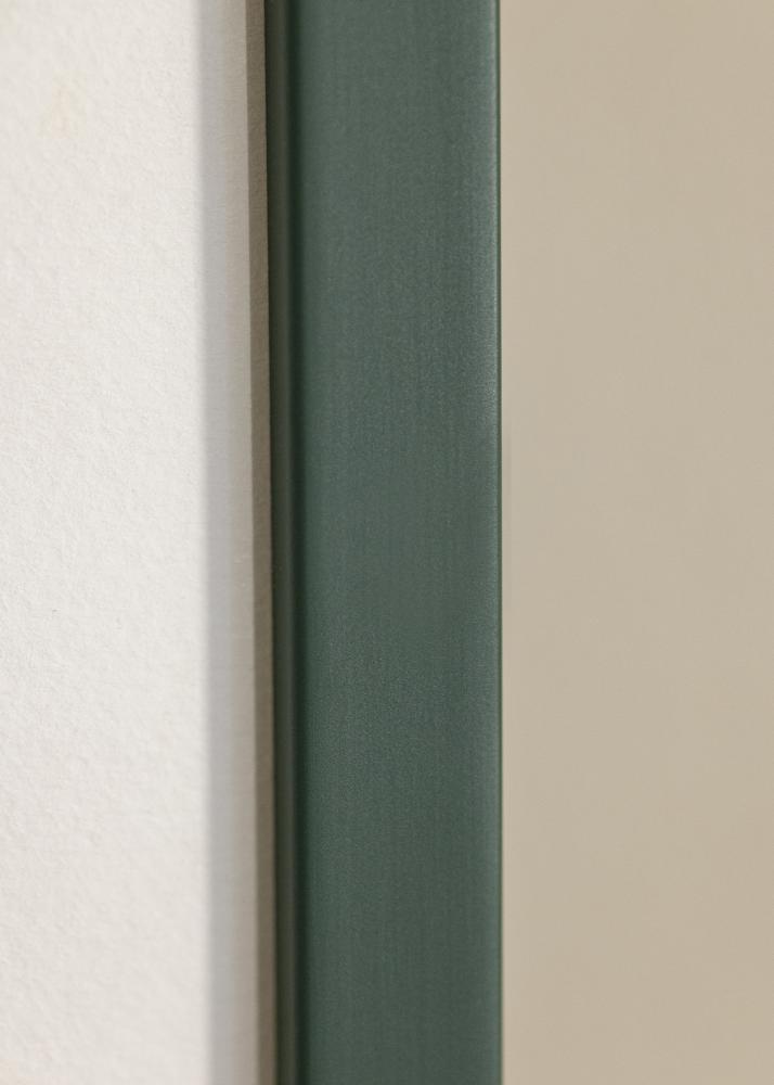 Ramme E-Line Grn 70x100 cm - Passepartout Hvid 59,4x84 cm (A1)