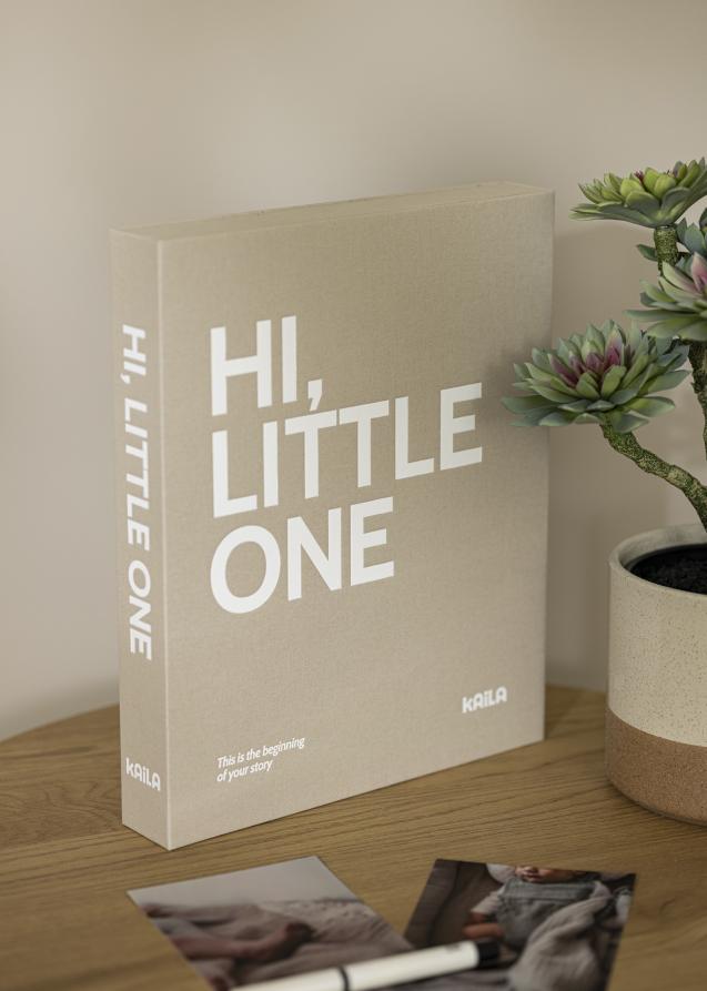 KAILA HI LITTLE ONE Grey - Coffee Table Photo Album (60 Sorte Sidere)