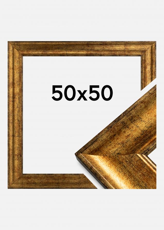 Ramme Saltsjöbaden Guld 50x50 cm