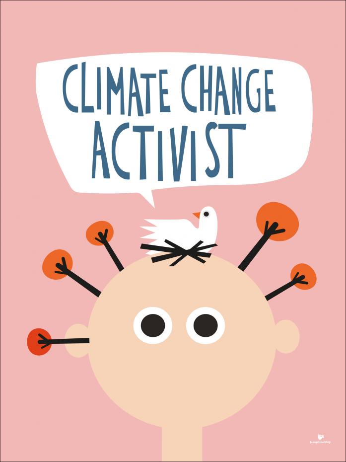 Climate Change Activist - Pink