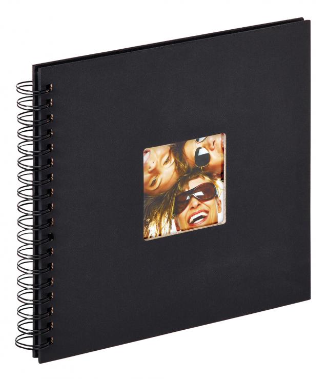 Fun Sort - 26x25 cm (40 Sorte sider)