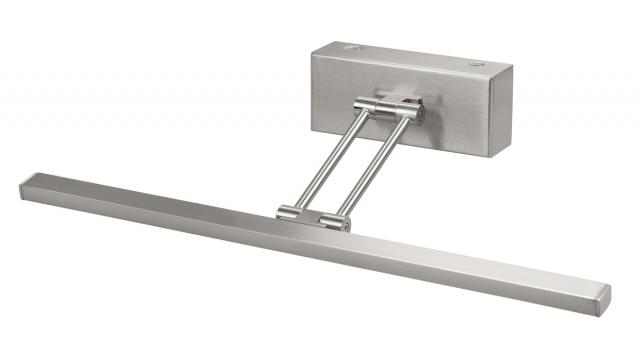 Gunnebo V961 LED til rammebredde 60-100 cm Billedbelysning - Nikkel
