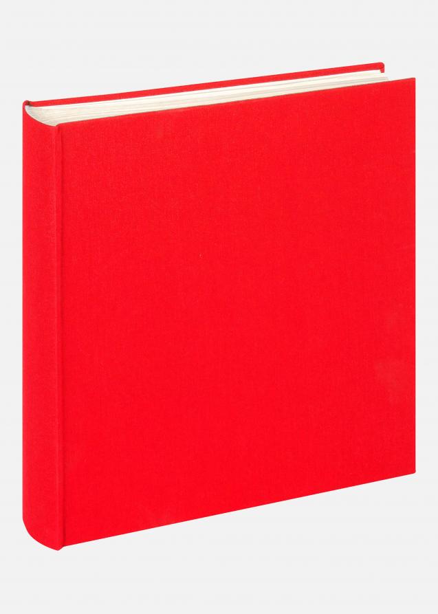 Cloth Album Rød - 28x29 cm (100 Hvide sider / 50 ark)