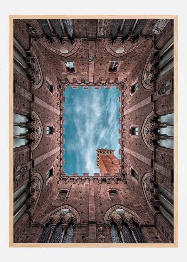 Palazzo Pubblico - Siena - Italy Plakat