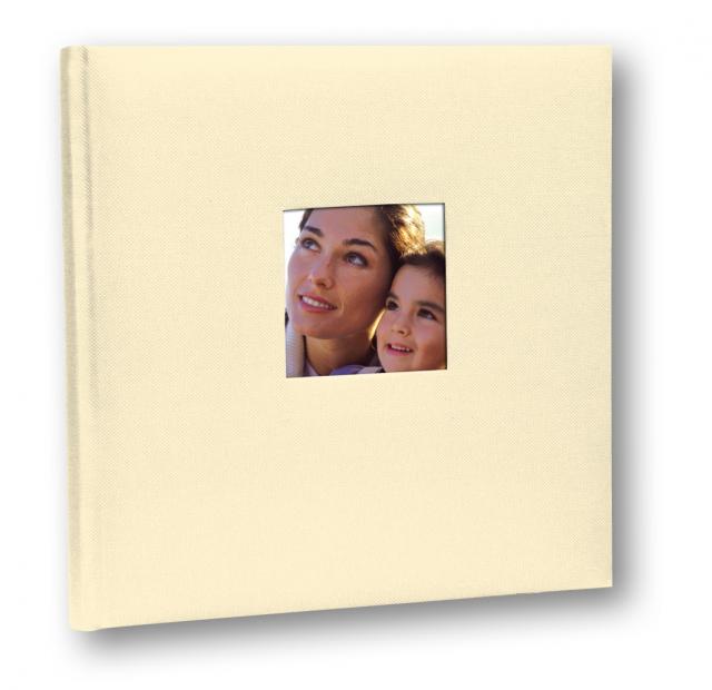 Zep Cotton Fotoalbum Hvid - 24x24 cm (40 Hvide sider / 20 blade)