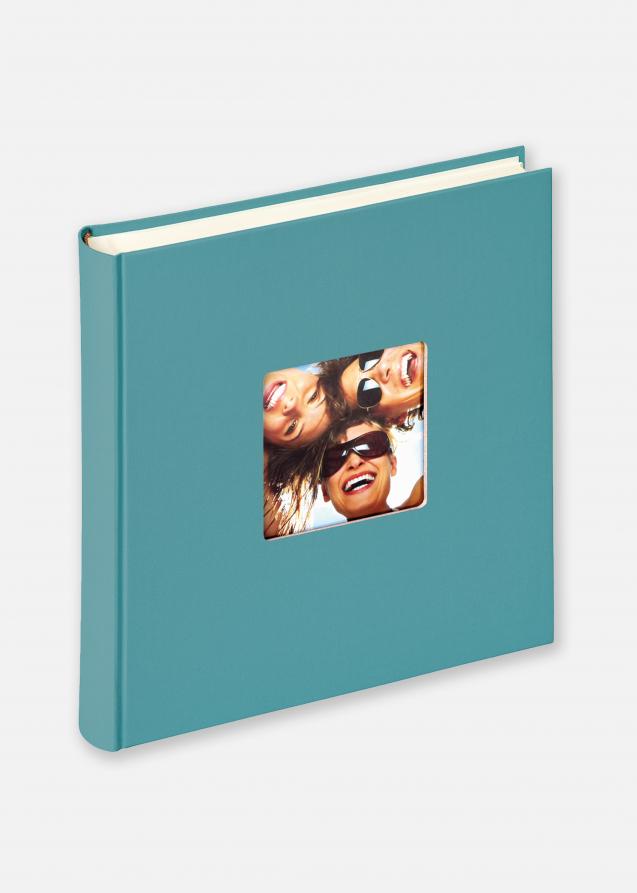 Fun Album Turkis - 30x30 cm (100 Hvide sider / 50 blade)