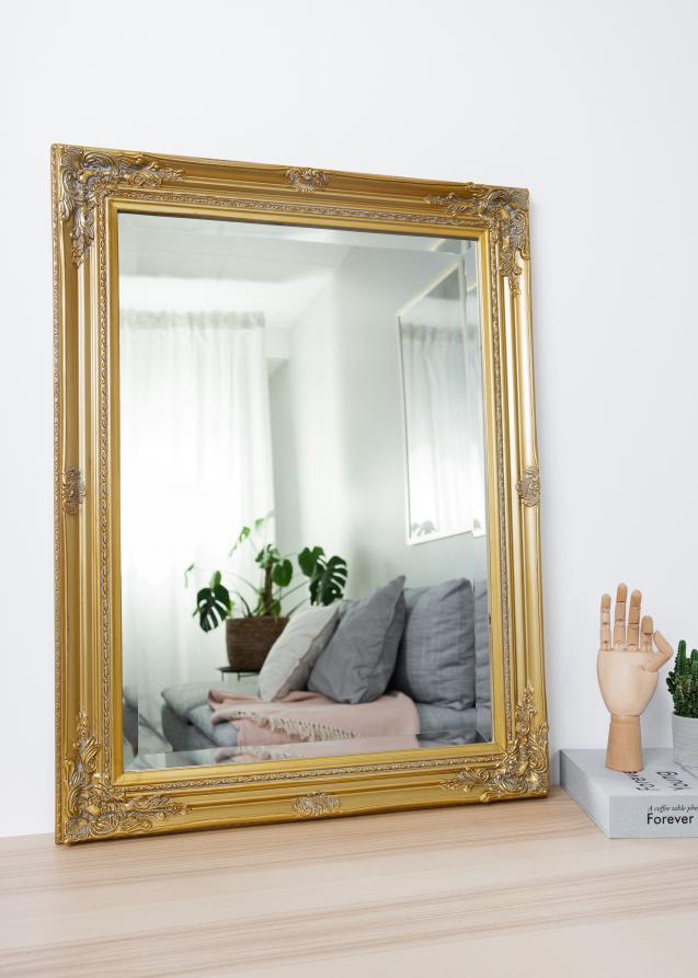 Spejl Antique Guld 50x70 cm