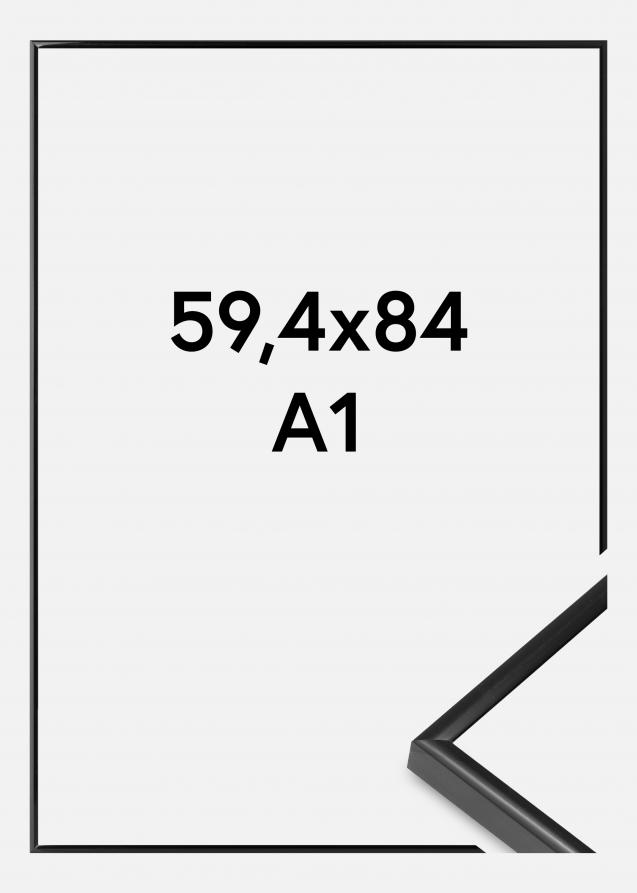 Ramme BGA Modern Style Akrylglas Sort 59,4x84 cm (A1)