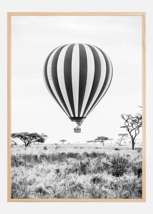 Striped Balloon Plakat