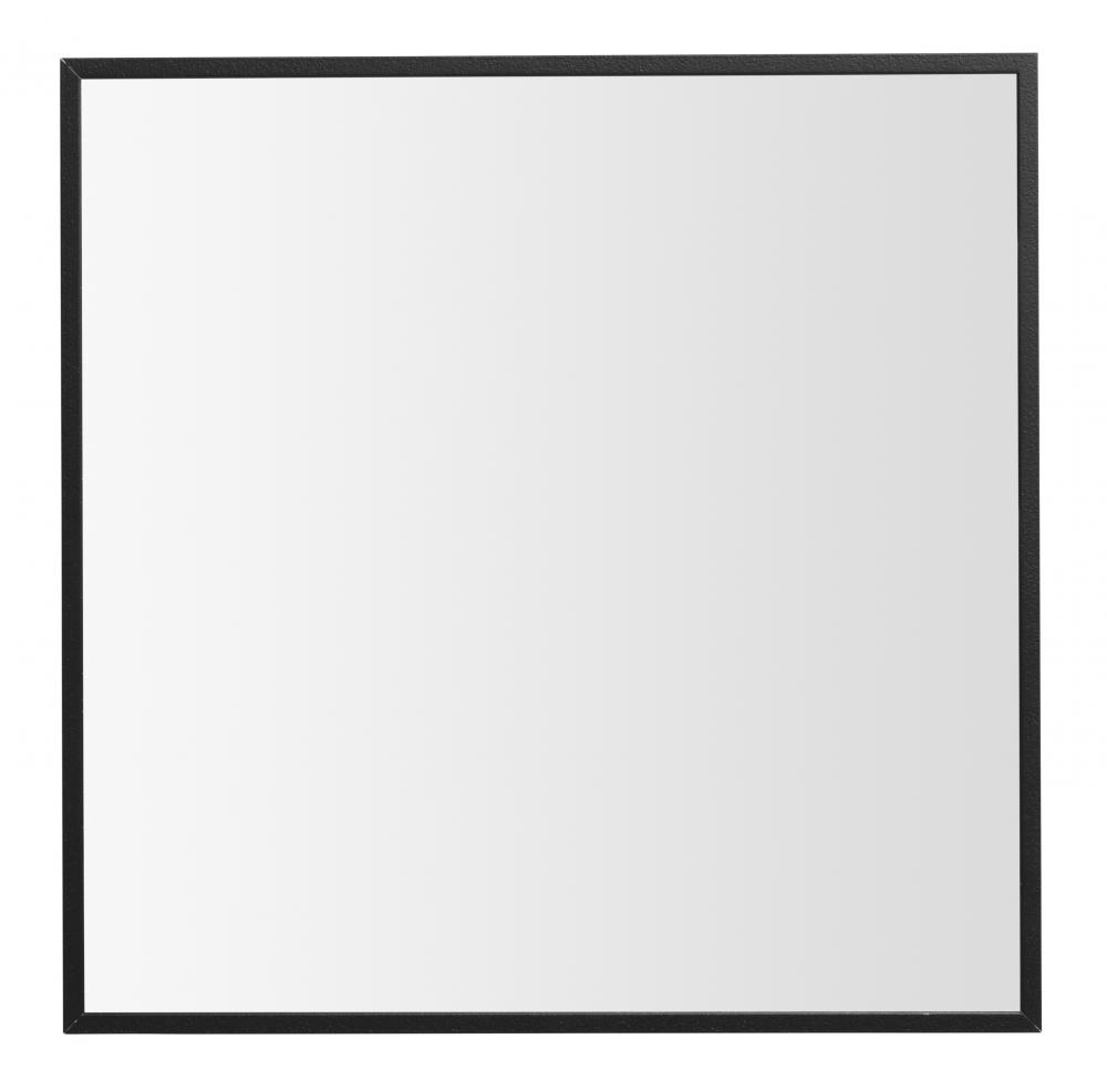 Spejl View by Lassen Sort 29,7x29,7 cm