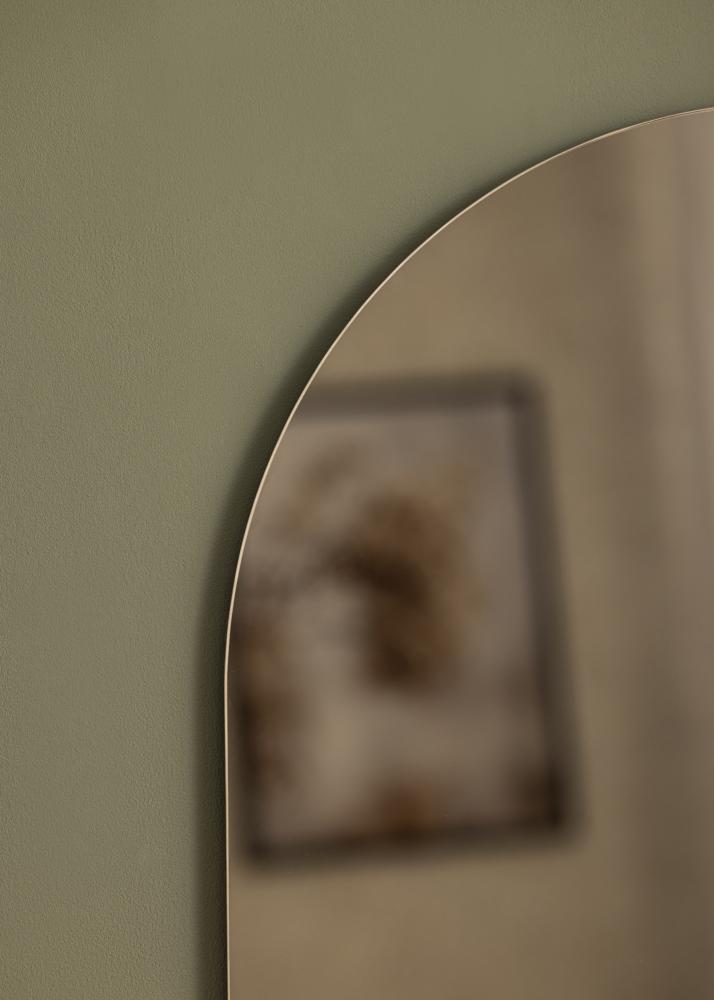 KAILA Spejl Oval Dark Bronze 50x70 cm