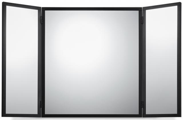 Spejl Avril - Sort 55x90 cm